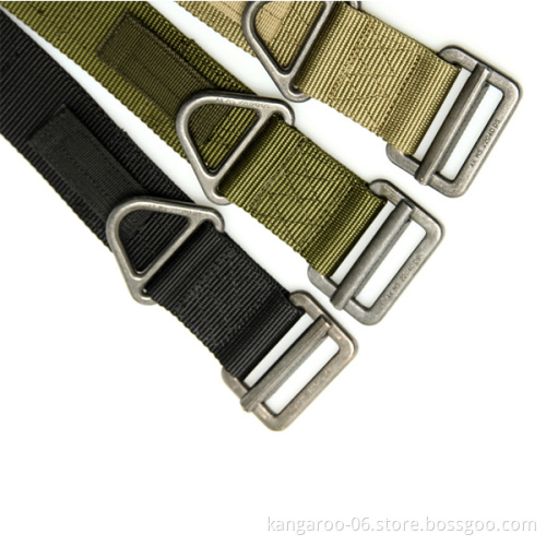 Man 2016 Duty Nylon Tactical Belt With Metal Buckles
